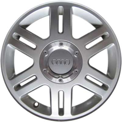 Audi 6 Double Spoke [A6 4B] Avus Silver Alloy Wheel Product Image #1