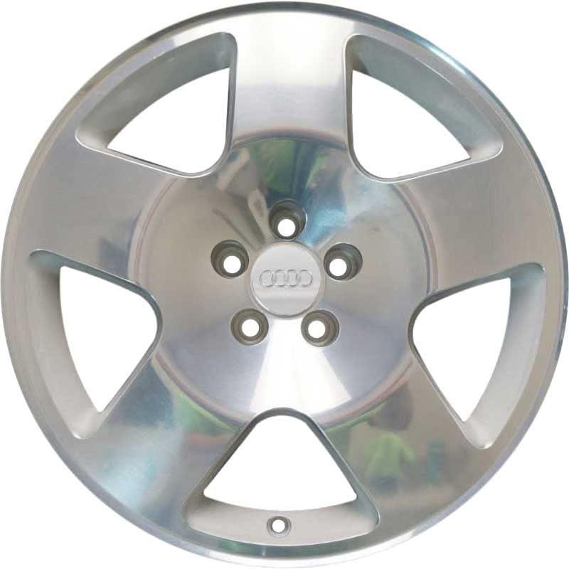 Audi 5 Spoke [A6 4B] Burnished Aluminium Alloy Wheel Product Image #1