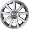 Audi 9 Spoke [A6 4B] Silver Wheel Img 1