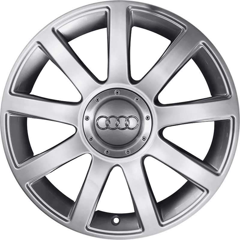 Audi 9 Spoke [A6 4B] Silver Alloy Wheel Product Image #1