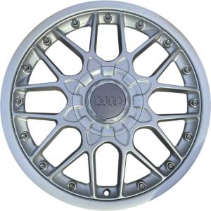 18" Audi Cross Spoke [A8 4D] Avus Silver alloy wheel