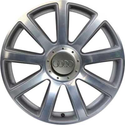 Audi 9 Spoke [A8 4D] Burnished Aluminium Alloy Wheel Product Image #1