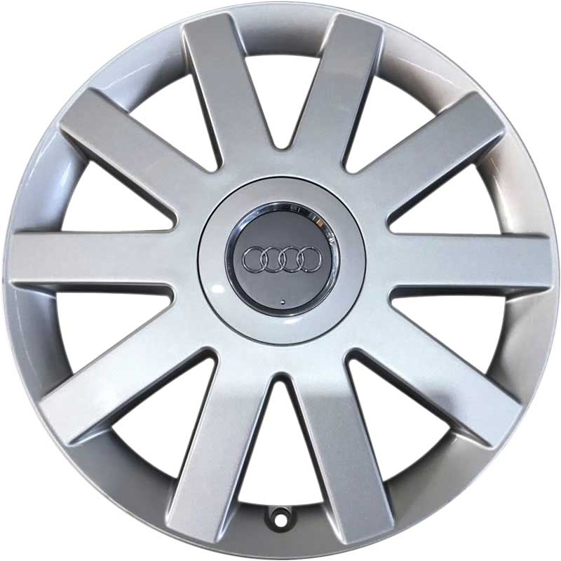 Audi 10 Spoke [A8 4D] Avus Silver Alloy Wheel Product Image #1