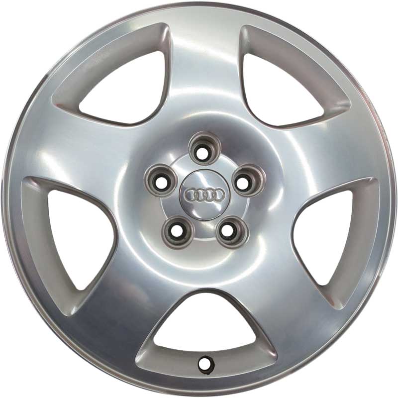 Audi 5 Spoke [A8 4D] Burnished Aluminium Alloy Wheel Product Image #1