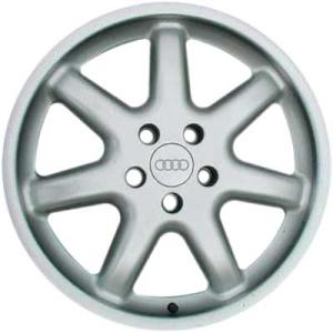 18" Audi 7 Spoke [A8 4D] Avus Silver alloy wheel