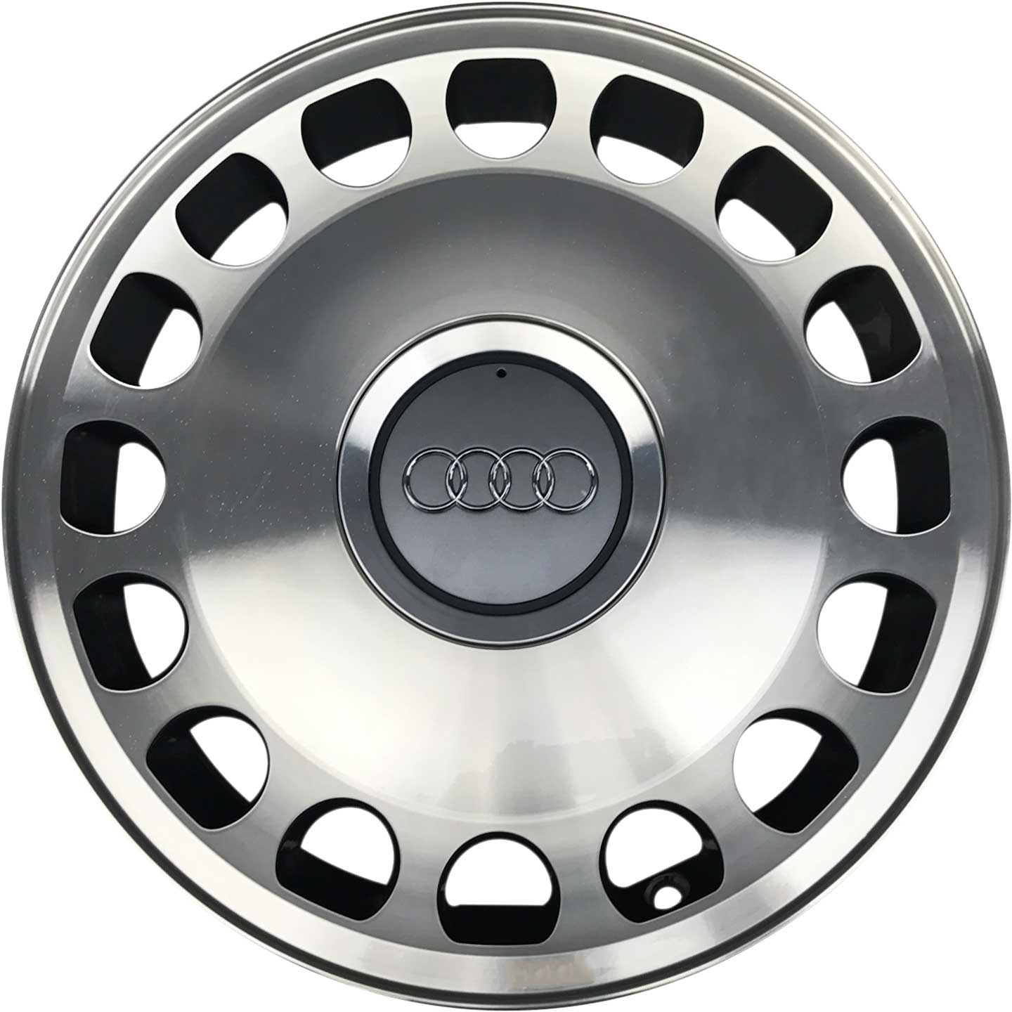 Audi Multi Hole [A8 4D] Avus Silver Alloy Wheel Product Image #1