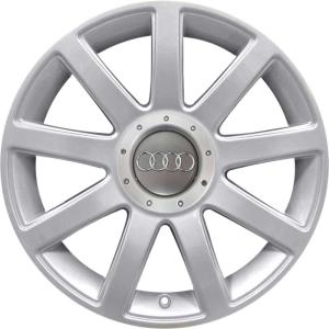 18" Audi 9 Spoke [A8 4E] Silver alloy wheel