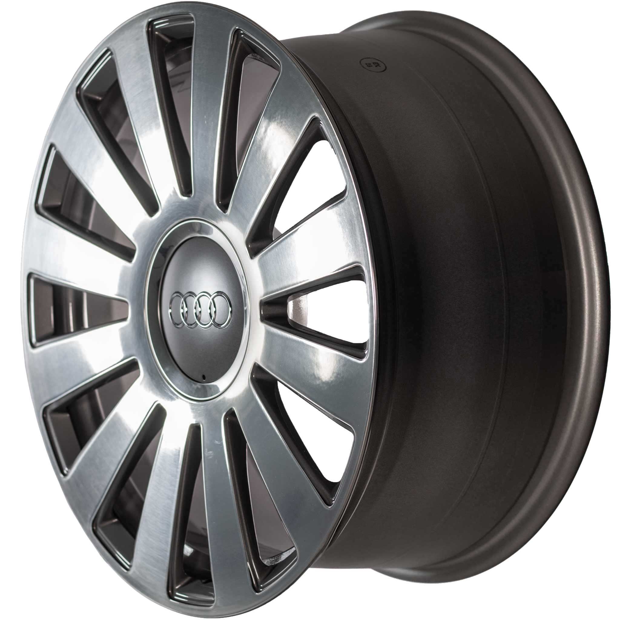 Audi 12 Spoke [A8 4E] Burnished Aluminium Alloy Wheel Product Image #2
