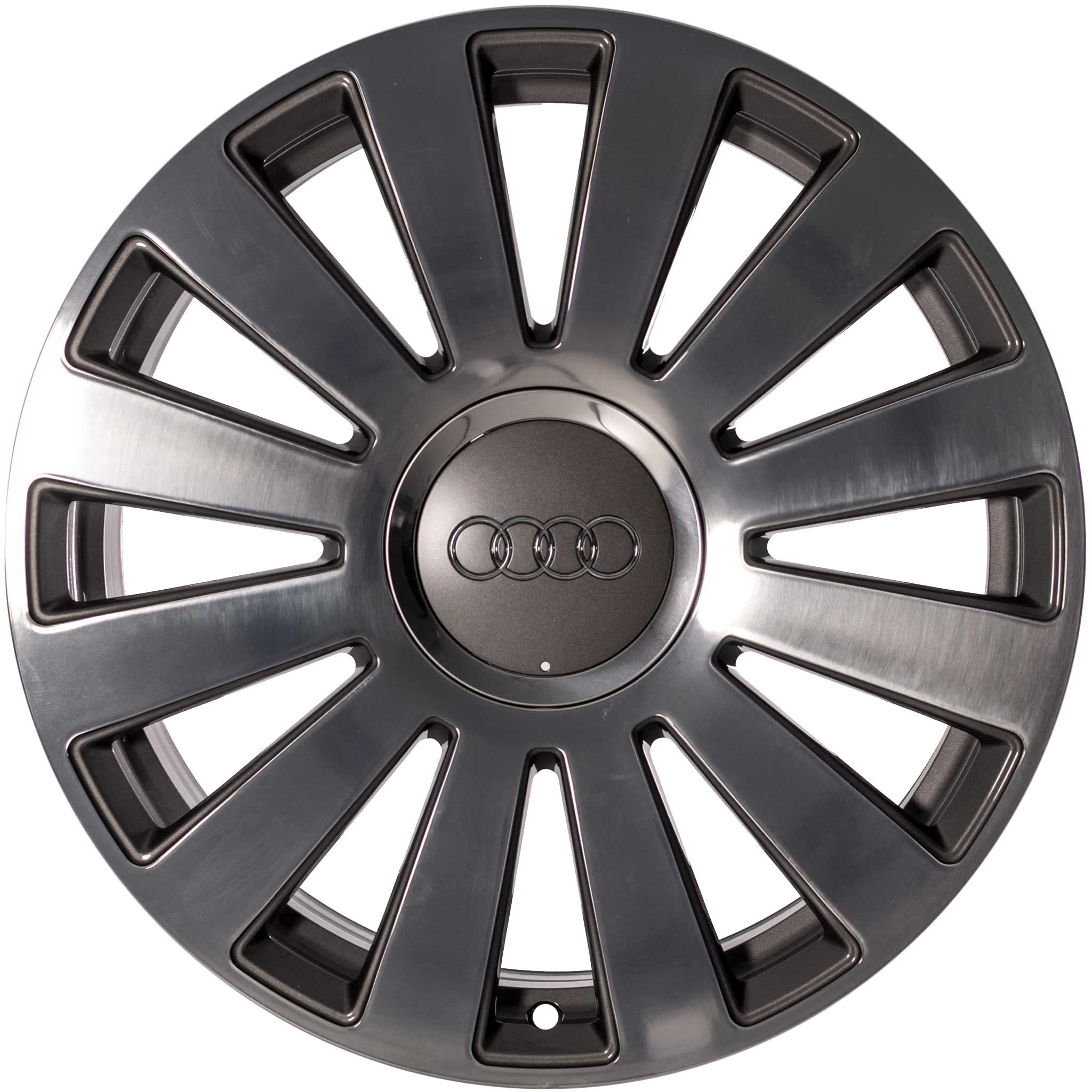 Audi 12 Spoke [A8 4E] Burnished Aluminium Alloy Wheel Product Image #1