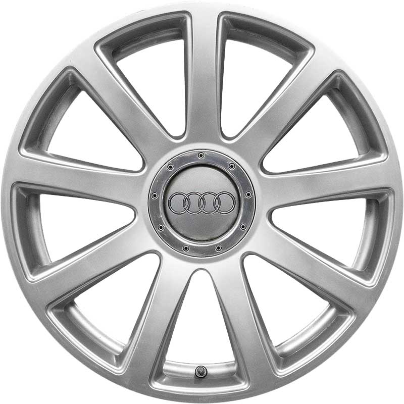 Audi 9 Spoke [A8 4E] Burnished Aluminium Alloy Wheel Product Image #1