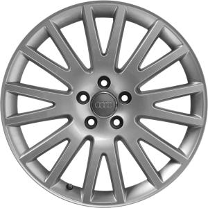 19" Audi 8 V Spoke [A8 4E] Silver alloy wheel
