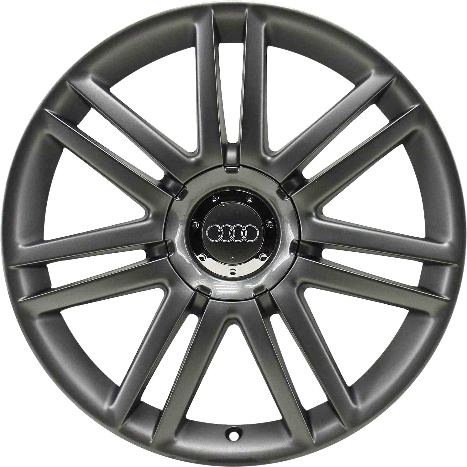 Audi 7 Double Spoke [A8 4E] Diamond Silver Alloy Wheel Product Image #1