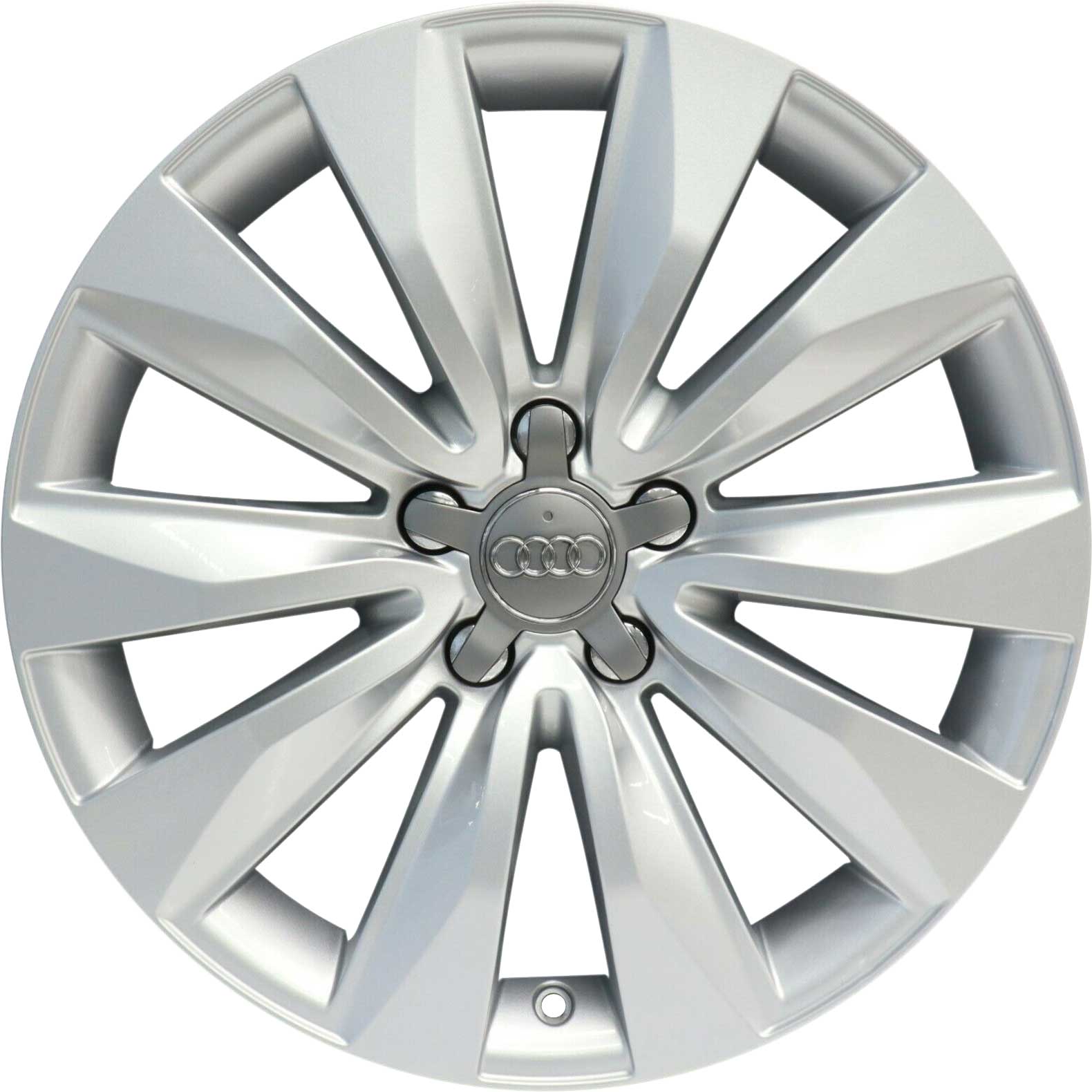 Audi 10 Spoke [A8 4E] Diamond Silver Alloy Wheel Product Image #1