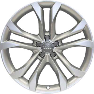 Audi 5 Double Spoke [A8 4E] Diamond Silver Alloy Wheel Product Image #1