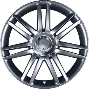 Grey Audi 7 Double Spoke alloy wheel