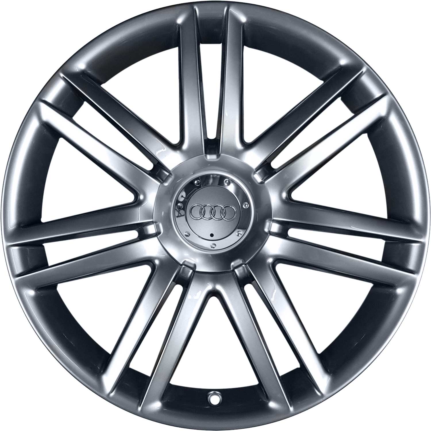 Audi 7 Double Spoke [A8 4E] Galvano Grey Alloy Wheel Product Image #1