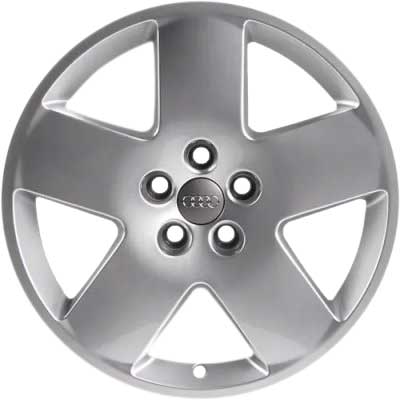 Audi 5 Spoke [A8 4E] Silver Alloy Wheel Product Image #1