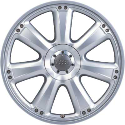 Audi 7 Arm Arkano [A6 4F] Brilliant Silver Alloy Wheel Product Image #1