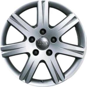 18" Audi 7 Spoke [A6 4F] Brilliant Silver alloy wheel