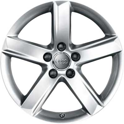 Audi 5 Spoke [A6 4F] Diamond Silver Alloy Wheel Product Image #1