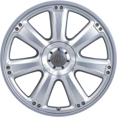 Audi 7 Spoke [A6 4F] Brilliant Silver Alloy Wheel Product Image #1