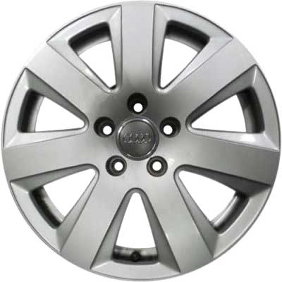 Audi 7 Spoke [A6 4F] Diamond Silver Alloy Wheel Product Image #1