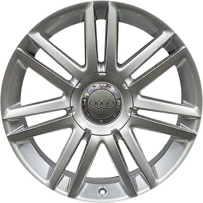 Audi 7 Double Spoke [A6 4F] Diamond Silver Alloy Wheel Product Image #1