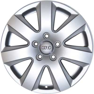 Audi 7 Spoke [A6 4F] Diamond Silver Alloy Wheel Product Image #1