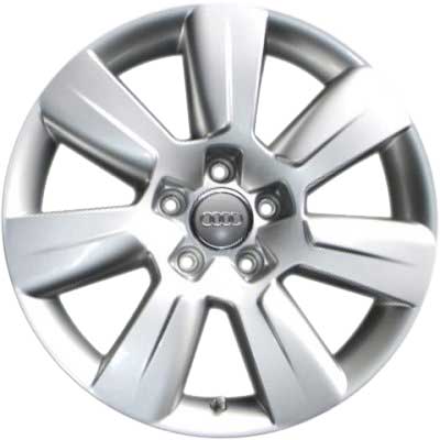 Audi 7 Spoke [A6 4F] Diamond Silver Alloy Wheel Product Image #1