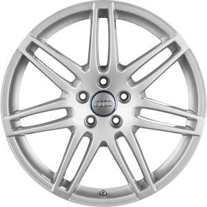19" Audi 7 Double Spoke [A6 4F] Silver alloy wheel