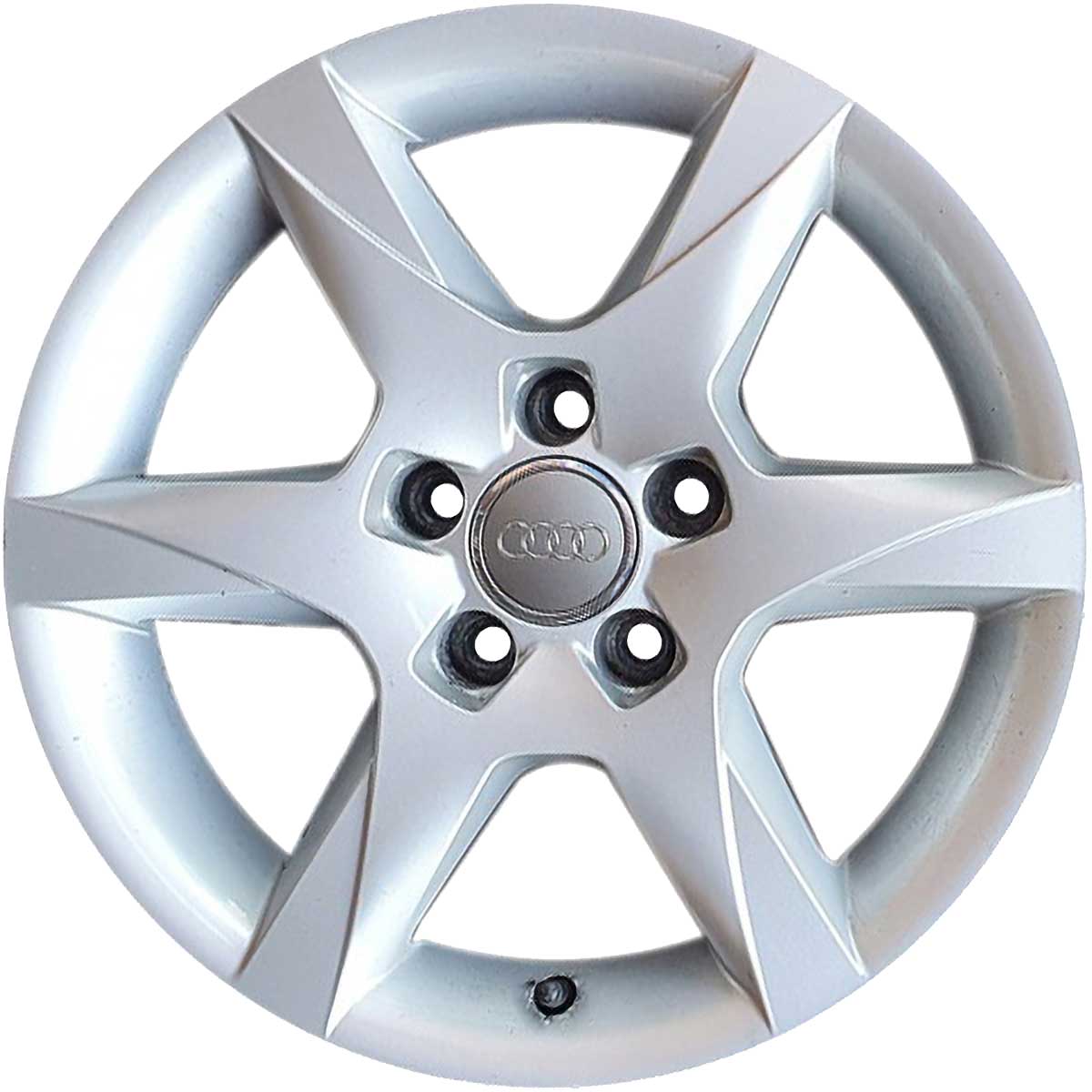 Audi 6 Spoke [A6 4F] Diamond Silver Alloy Wheel Product Image #1