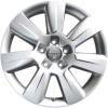 Audi 7 Spoke [A6 4F] Diamond Silver Wheel Img 1