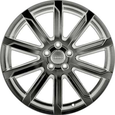 Audi 10 Spoke [A6 4F] Silver Alloy Wheel Product Image #1