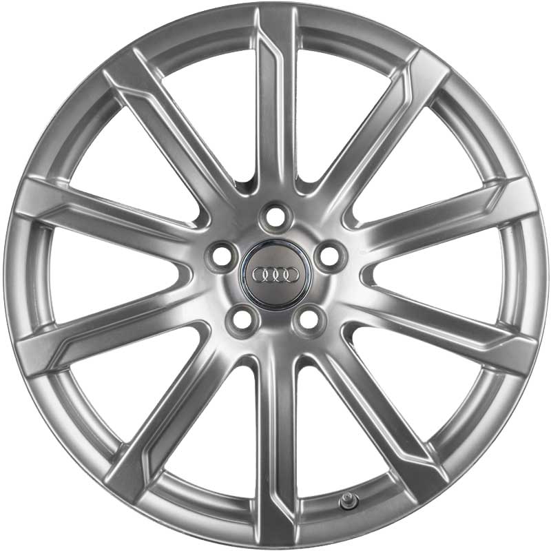 Audi 10 Spoke [A6 4F] Silver Alloy Wheel Product Image #1