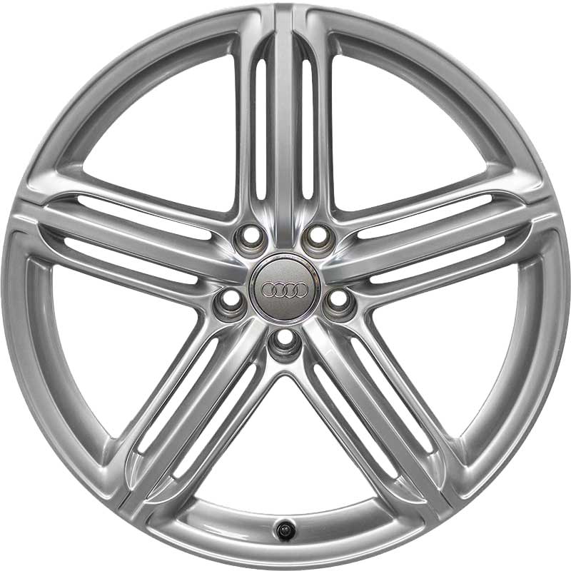 Audi 5 Segment Spoke [A6 4F] Silver Alloy Wheel Product Image #1