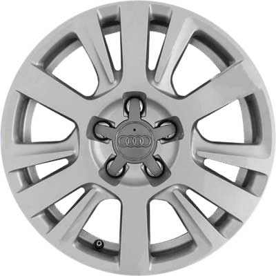 Audi 6 Double Spoke [A6 4F] Diamond Silver Alloy Wheel Product Image #1