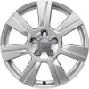 Audi 7 Spoke [A6 4F] Diamond Silver Wheel Img 1