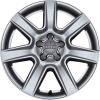 Audi 7 Spoke [A6 4F] Diamond Silver Wheel Img 1