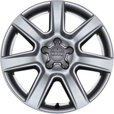 Audi 7 Spoke [A6 4F] Diamond Silver Alloy Wheel Product Image #1