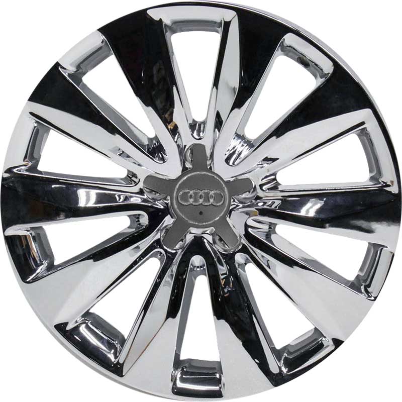 Audi 5 Double Spoke [A6 4F] Chrome Alloy Wheel Product Image #1