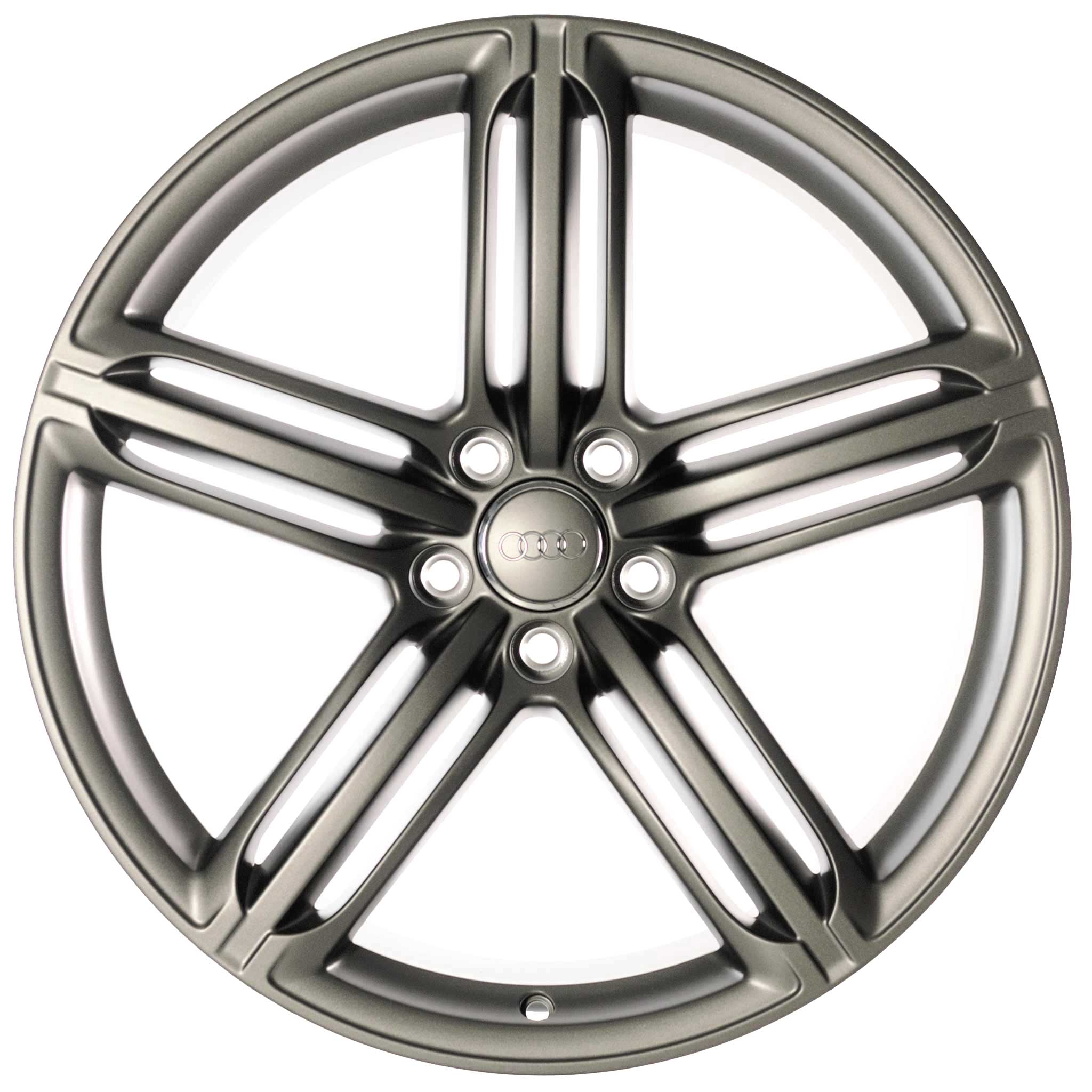 Audi 5 Segment Spoke [A6 4F] Titanium Grey Alloy Wheel Product Image #1