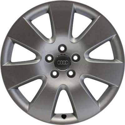 Audi 7 Spoke [A6 4F] Diamond Silver Alloy Wheel Product Image #1