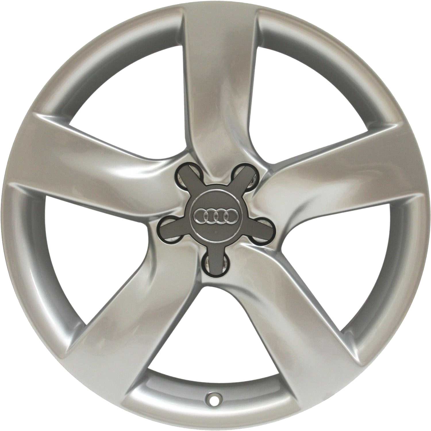 Audi 5 Spoke [A6 4F] Diamond Silver Alloy Wheel Product Image #1