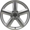 Audi 5 Spoke [A6 4F] Silver Wheel Img 1