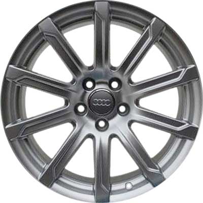 Audi 10 Spoke [A6 4F] Silver Alloy Wheel Product Image #1