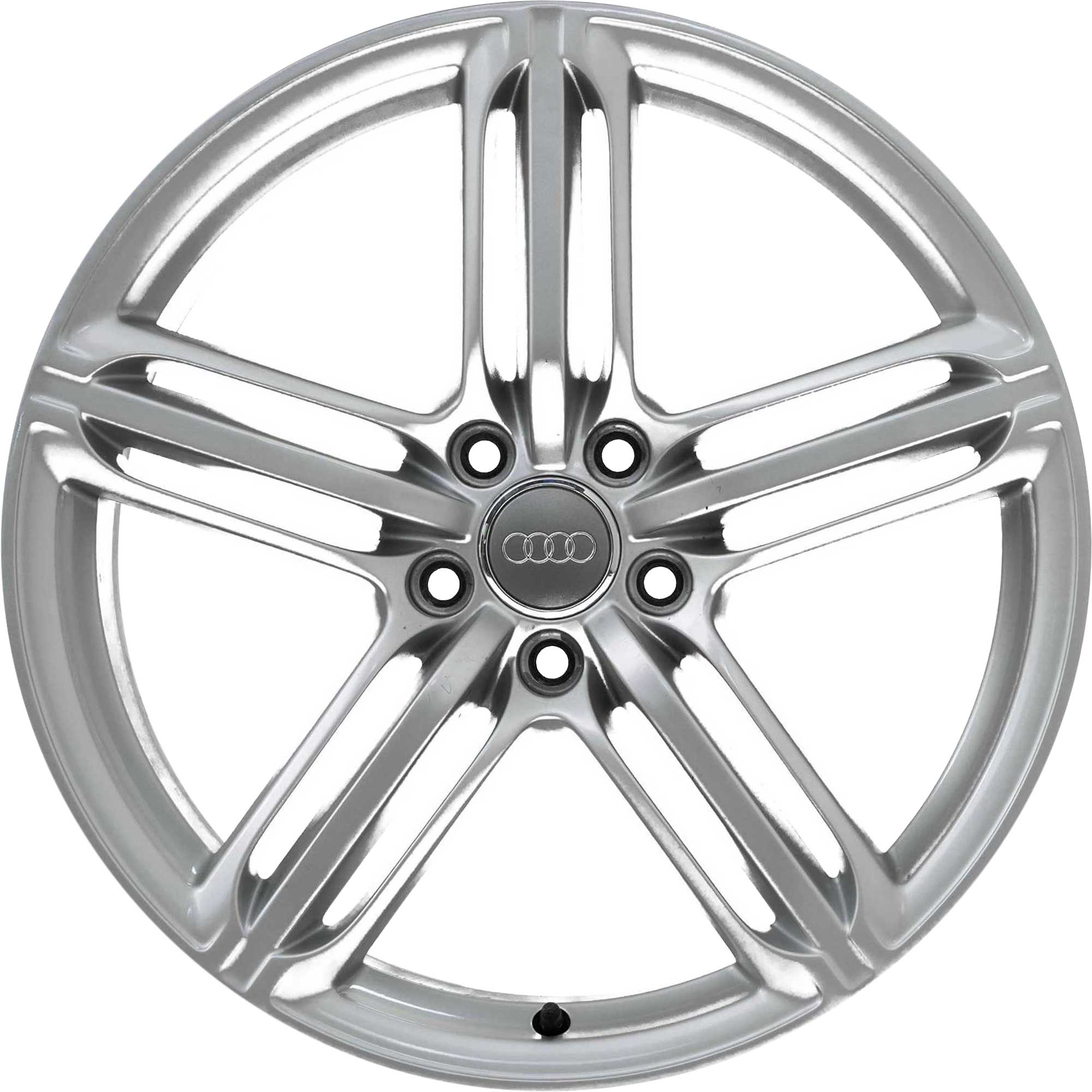 Audi 5 Segment Spoke [A6 4F] Silver Alloy Wheel Product Image #1