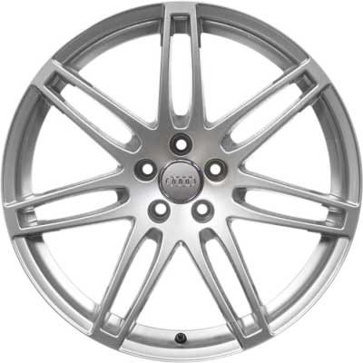 Audi 7 Twin Spoke [A6 4F] Silver Alloy Wheel Product Image #1