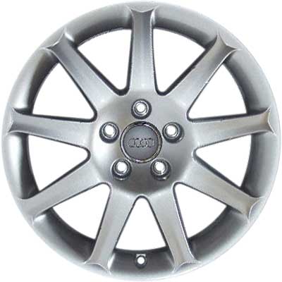 Audi 9 Spoke [A6 4F] Diamond Silver Alloy Wheel Product Image #1
