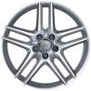 Audi 5 Double Spoke [A6 4F] Brilliant Silver Wheel Img 1