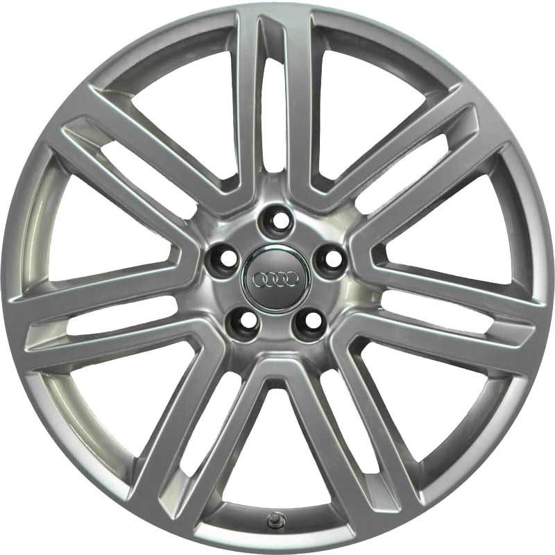 Audi 7 Double Spoke [A6 4G] Silver Alloy Wheel Product Image #1